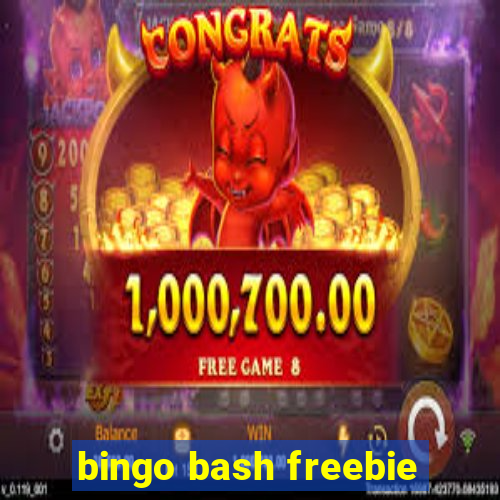 bingo bash freebie