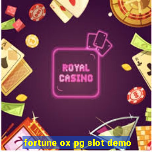 fortune ox pg slot demo