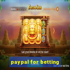 paypal for betting