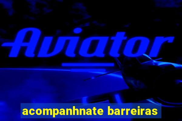 acompanhnate barreiras