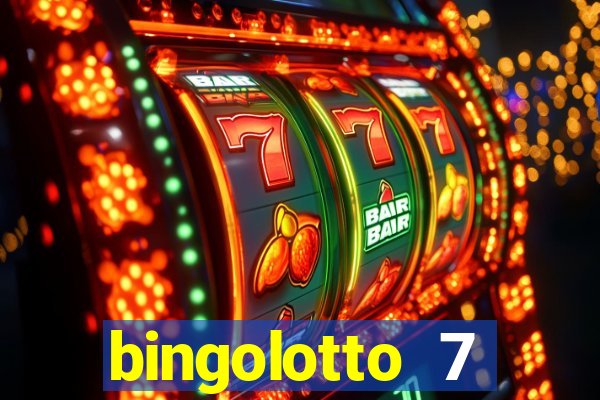 bingolotto 7 januari 2024