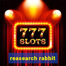 reasearch rabbit