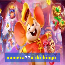 numera??o do bingo