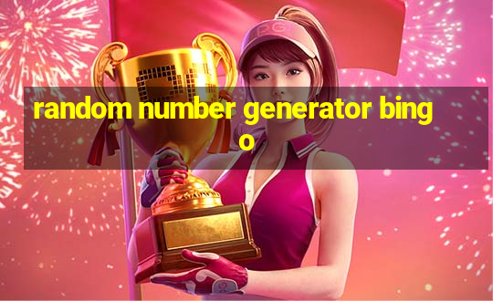 random number generator bingo