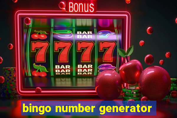 bingo number generator