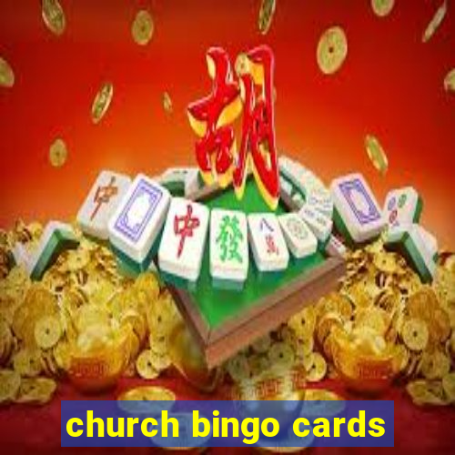 church bingo cards