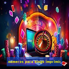 numeros para bingo imprimir