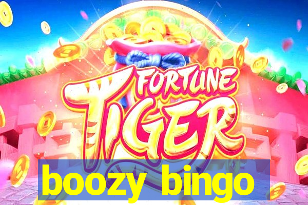 boozy bingo