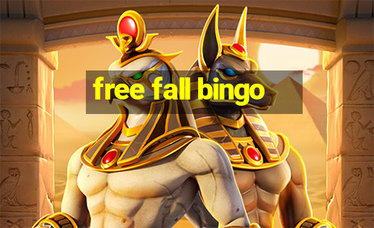 free fall bingo