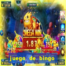 juego de bingo para ganar dinero