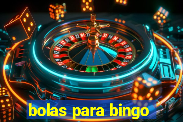 bolas para bingo