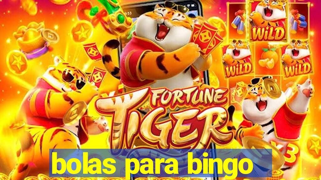 bolas para bingo