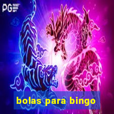 bolas para bingo