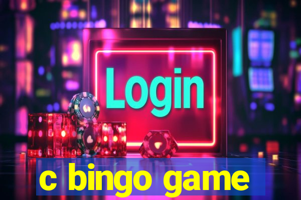 c bingo game