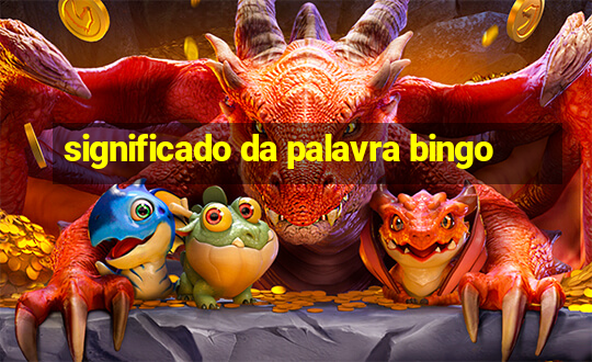 significado da palavra bingo