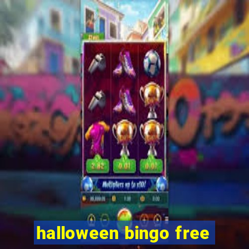 halloween bingo free