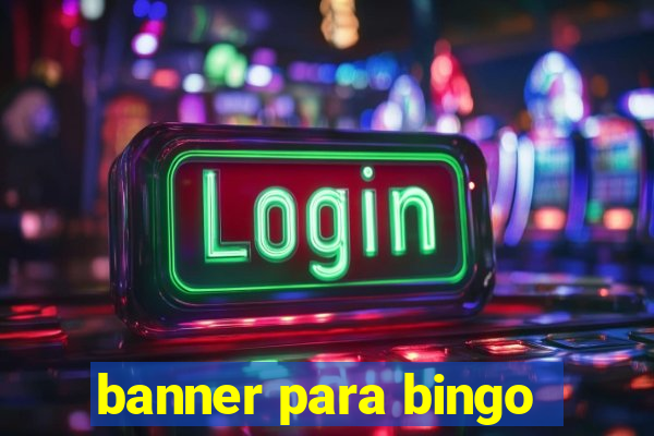 banner para bingo