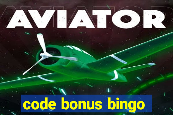 code bonus bingo