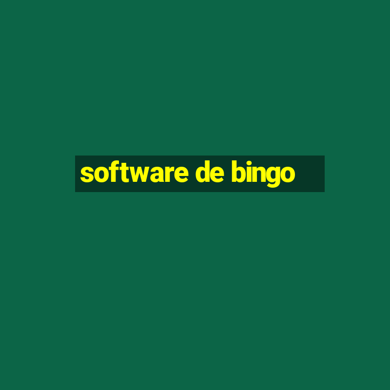 software de bingo