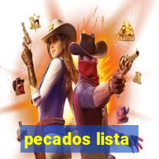 pecados lista