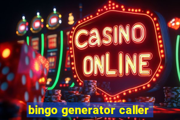 bingo generator caller