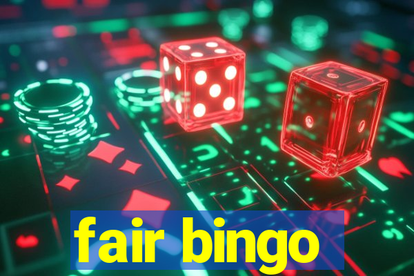 fair bingo