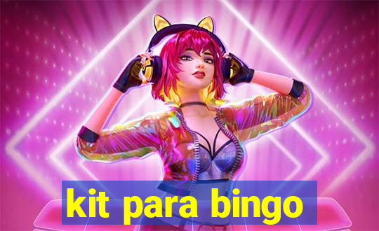 kit para bingo