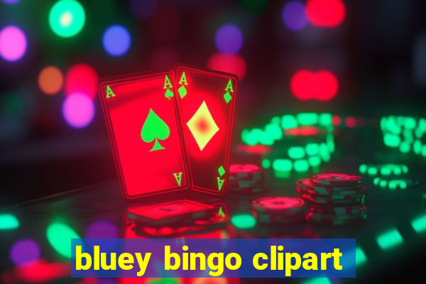 bluey bingo clipart