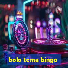 bolo tema bingo