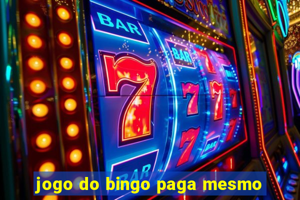 jogo do bingo paga mesmo