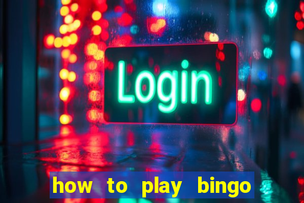 how to play bingo bonus scratch card