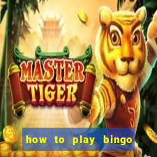 how to play bingo bonus scratch card