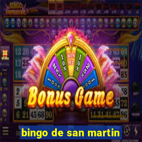 bingo de san martin