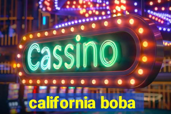 california boba