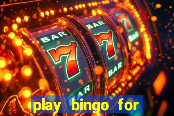 play bingo for money no deposit