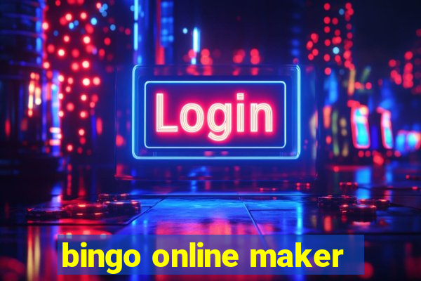 bingo online maker