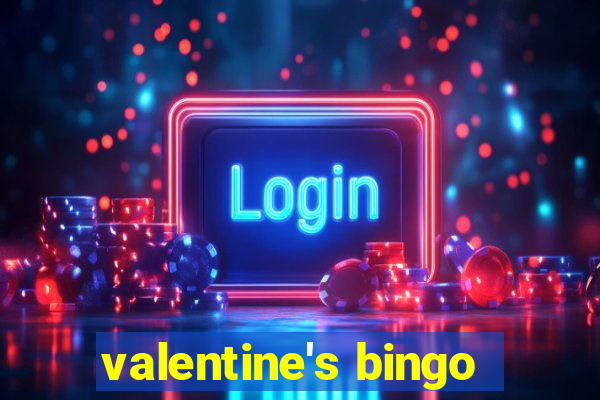 valentine's bingo