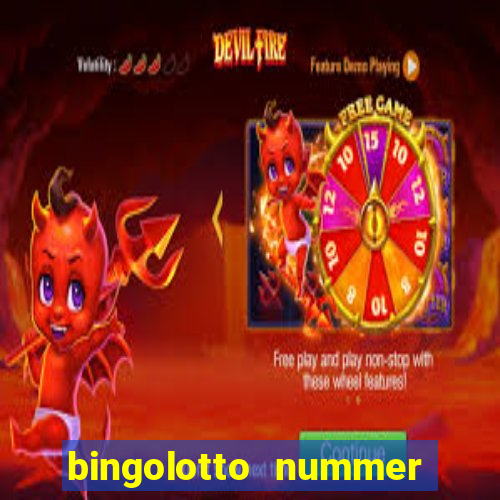 bingolotto nummer ettans bingo