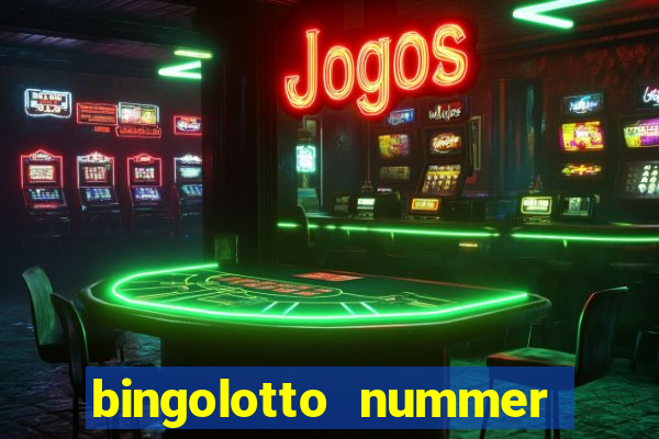 bingolotto nummer ettans bingo