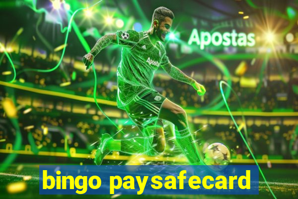 bingo paysafecard