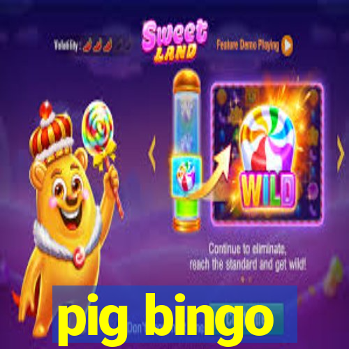 pig bingo