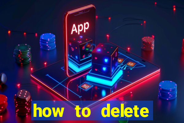 how to delete account in bingo plus