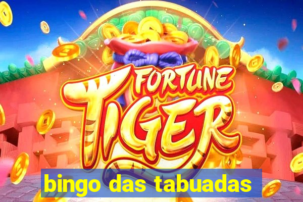 bingo das tabuadas