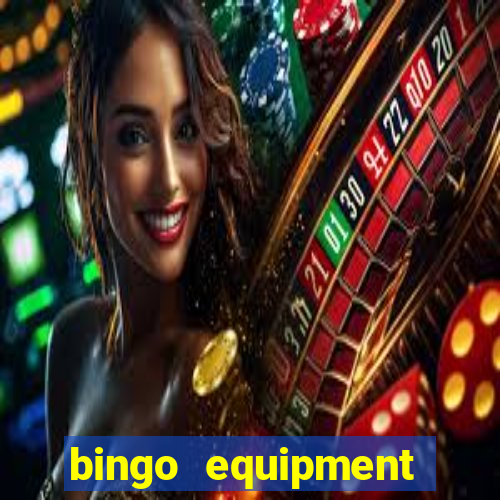 bingo equipment rental near me