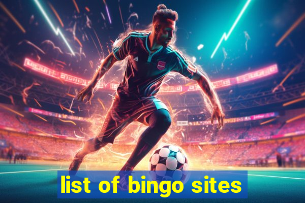 list of bingo sites