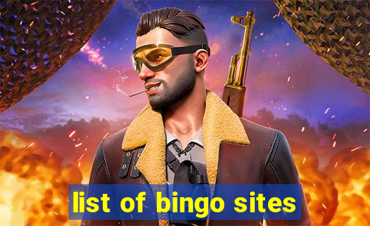 list of bingo sites