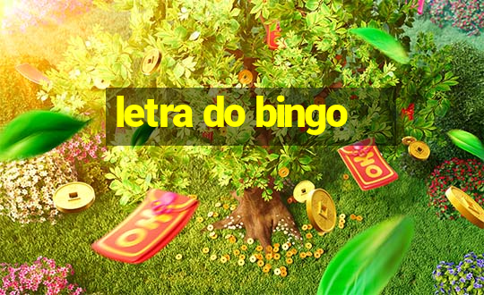 letra do bingo