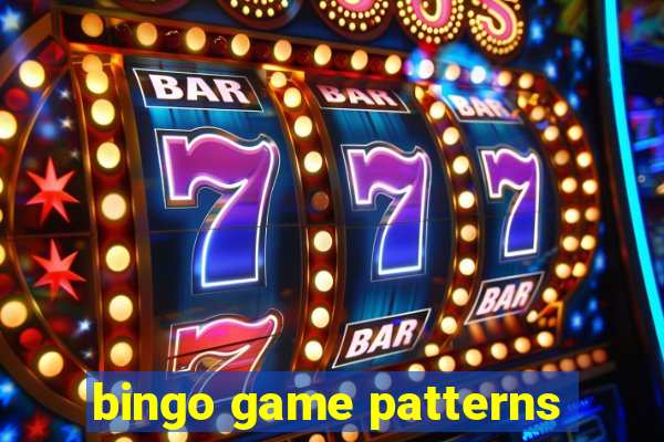 bingo game patterns