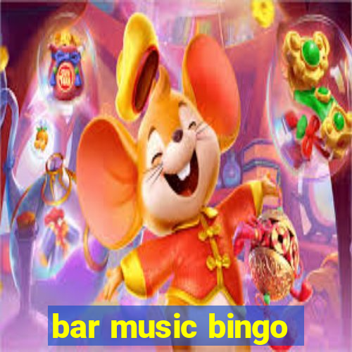 bar music bingo