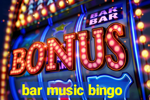 bar music bingo